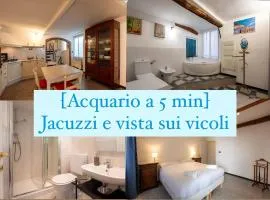 Acquario a 5 min - Jacuzzi e vista sui vicoli