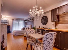 Cozy Loft in the Heart of St-Sauveur Village!，位于Piedmont的酒店