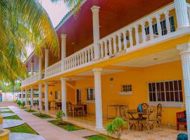 Hotel y Restaurante Punta Diamantes，位于Acajutla的酒店