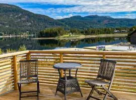 Awesome Home In Vrdal With Lake View