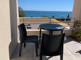 Sète - vue mer imprenable, piscine, calme
