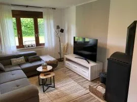 Ferienwohnung Plaue Auszeit mit Privatstrand und Bootsliegeplatz