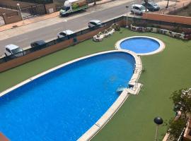 Torre la Sal - Edificio Mediterráneo 1- Vistas al parque natural，位于卡瓦内斯的酒店