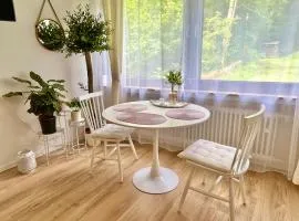 Cronenberger Apartment mit Garten - kontaktloses Einchecken, Netflix, Kingsize-Bett
