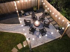 *Hot Tub*Gas firepit*800Mbps*Self Check-In*Murals