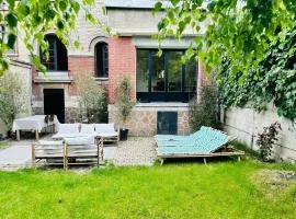 Maison de charme - Reims Centre - Garage - Jardin - Wifi - 10 personnes