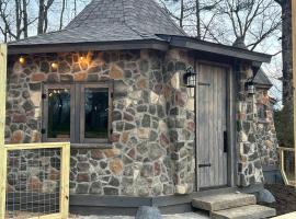 The Hut at the Farm，位于本顿的酒店