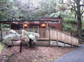 Wonderforest 2 Bedroom Tiny house Ruapehu Unique Stays，位于陶马鲁努伊的酒店