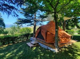 Glamping Marche Nascoste Tenda e intero alloggio，位于Penna San Giovanni的酒店