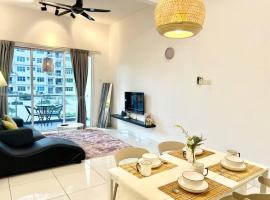 SB 1-10Pax Sky Pod Puchong 2Room IOI Mall LRT WiFi，位于普崇的酒店