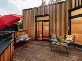 Wunderschönes Haus am See mit Dachterrasse, Badewanne, Kamin, Bettwäsche und Handtüchern