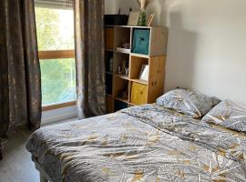 Chambre à Louer dans un appartement cosy，位于维勒班特的酒店