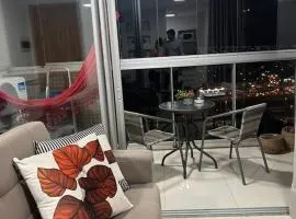 Apt luxo, vista belíssima, 2 suítes Df plaza