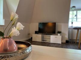 Föhrzeit Wohnung 3 Kuschelig unter Reet mit Garten，位于博尔格苏姆的酒店