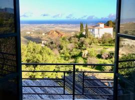 Cortijo de la Fuente con vistas impresionantes, piscina privada y playas a 20 minutos，位于Bédar的酒店