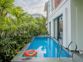 ELIVAAS 3 BHK with Pvt Pool & Garden - Laguna Echo，位于安君纳的酒店