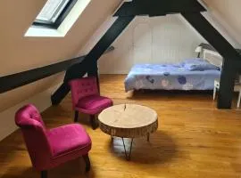 Chambre au calme et une chambre supplémentaire à partir de la 3ème personne