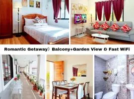 Romantic Getaway》Balcony+Garden View & Fast Wi-Fi