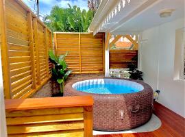 Magnifique haut de villa spacieux Jacuzzi，位于勒拉芒坦的酒店