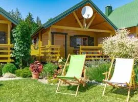 Ferienhaus in Rusinowo mit Terrasse und Garten