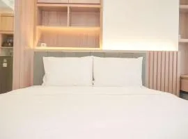 Fully Furnished with Cozy Design Studio Tokyo Riverside PIK 2 Apartment By Travelio