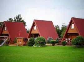 Ferienhaus in Karcino mit Terrasse, Garten und Grill