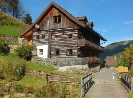 Nähe Talstation Turracher Höhe, Ferienwohnung in urigem Holzhaus - b60702