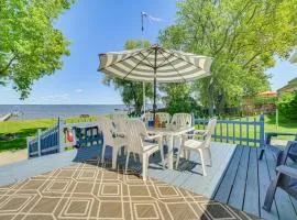 Houghton Lake Getaway with Private Dock and Fire Pit!