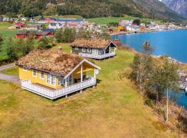 Nice Home In Fjærland With House A Panoramic View，位于菲耶兰的酒店