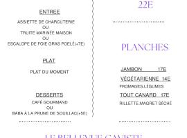 Hôtel Bellevue，位于Puy-lʼÉvêque的酒店