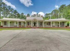 Private Walterboro Estate with Deck and Fire Pit!