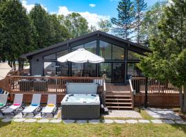 Lake House Chalet Laurentians，位于Nominingue的酒店