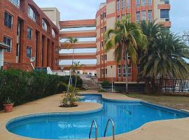 Apartamento Tipo Estudio en Playa el Ángel, Maneiro Pampatar Isla de Margarita，位于波拉马尔的酒店