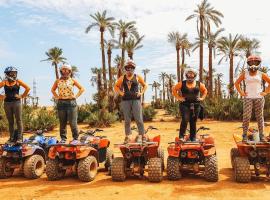 Marrakech Quad Bike Experience Desert and Palmeraie，位于马拉喀什的露营地