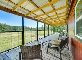 Secluded Broken Bow Cabin with Fishing Pond and Views!