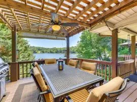 Lakefront Blairsville House with Game Room and Hot Tub