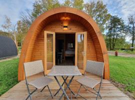 12 Premium Camping Pod "Fehmarn"，位于Silberstedt的小屋