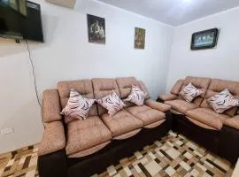 Apartamento amplio y acogedor