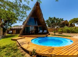 Casa Vaal hermosa alpina en Vichayito - Wiro House，位于皮乌拉的酒店