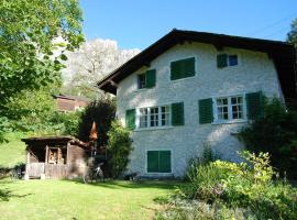 Bergbauernhaus an Wasserfall und Waldrand，位于Schwändi的酒店