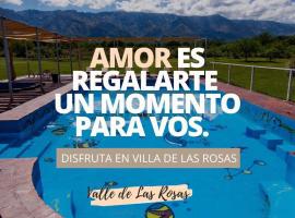 cabañas Villa de las rosas，位于拉斯罗萨斯的酒店