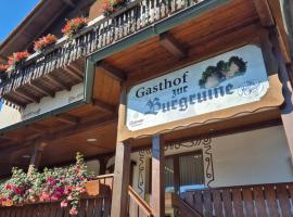 Gasthof zur Burgruine，位于波滕施泰因的酒店