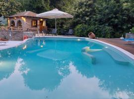 阿玛俄雅传统旅馆，位于桑加拉达的带泳池的酒店