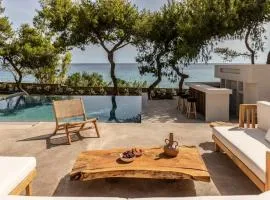 Bozonos Villa - Beachfront Simplicity with Heated Pool