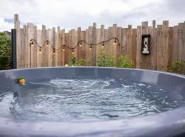 Spa nordique avec vue sur la campagne