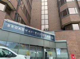 Birmingham City Centre Apartment – Broad Street，位于伯明翰的酒店