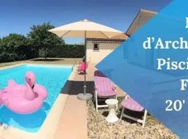 Évasion à proximité de Bordeaux - Piscine Privée