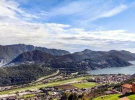 The View Cademario Lake Lugano Apartment with Private Parking & Self Check-in