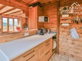 Chalet cosy, 4 chambres, 8 pers, proche commerces, terrasse, parking, Wifi - FR-1-391-150