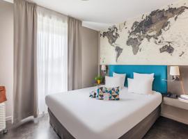 布尔歇舒适城市公寓式酒店 - 机场，位于勒布尔热的酒店